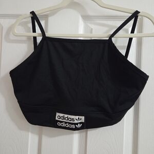 Adidas Black Crop Top